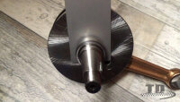Feeler gauge bearing ring crankshaft