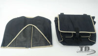Beinschildtasche Lambretta - Vespa - schwarz