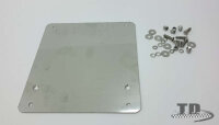 Plate steel base plate 180x200mm