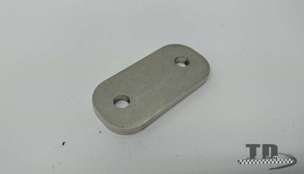 Chain tensioner Andruckblech Lambretta series 1-3 (4mm stainless steel)