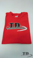 T-Shirt TD-Customs Gr&ouml;&szlig;e 2XL - rot