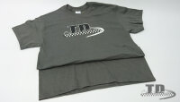T-Shirt TD Customs gray size XL