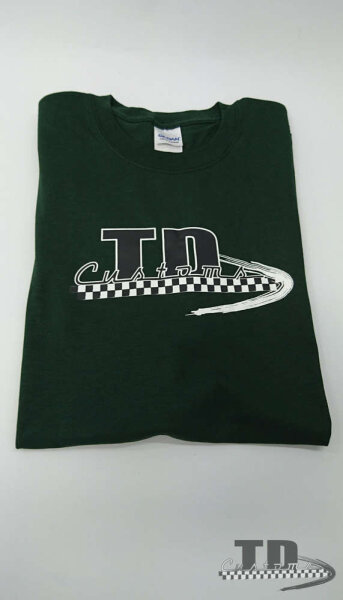 T-Shirt TD Customs green size XL