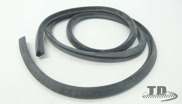 Luggage compartment rubber OEM quality Vespa without cut outs black