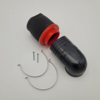 Intake hose remote Evergreen Lambretta &Oslash;=45mm - air filter short 75mm