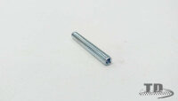 Threaded pin with tapered head M6x45mm DIN 913,...