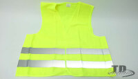 Warning vest yellow EN ISO 20471