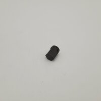 Nut M8x1.25 mm hexagon, rim SIP (tubeless) black galvanized - 1 piece