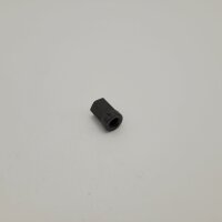 Mutter M8x1,25 mm Sechskant, Felge SIP (schlauchlos) schwarz galvanisiert - 1 St&uuml;ck