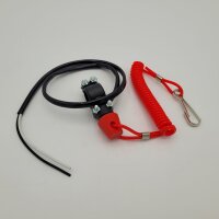Kill switch emergency stop switch with tear-off cord...