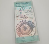 Partially hydraulic Lambretta rear wheel brake &quot;HYDRA&quot; TARGATWIN motor housing