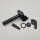 Schnellgasgriff Domino Kurzhub 2,2&deg;/ 42mm schwarz 90 Grad universal