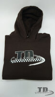 Hoodie TD-Customs size M - brown