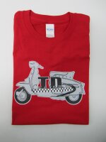 TD-Customs Lambretta T-Shirt size L - red