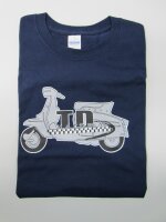 TD-Customs Lambretta T-Shirt Gr&ouml;&szlig;e 2XL - blau