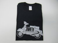 TD-Customs Vespa T-Shirt size L - black