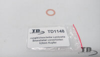 Shim Lever Lambretta thickness 0,5mm copper