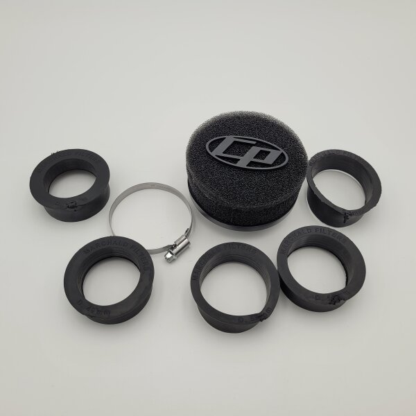 Luftfilter CASA PERFORMANCE AW &Oslash;46-49-52-55-58-62mm, &Oslash;=100mm, L&auml;nge 65mm Lambretta - schwarz