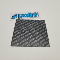 Membrane plate material POLINI 110x110mm Carbon - 0.40mm