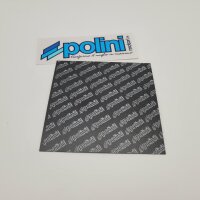 Membrane plate material POLINI 110x110mm Carbon - 0.40mm