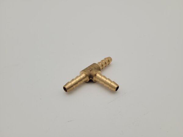 Fuel hose T-piece brass TARGATWINuniversal - 6mm connections