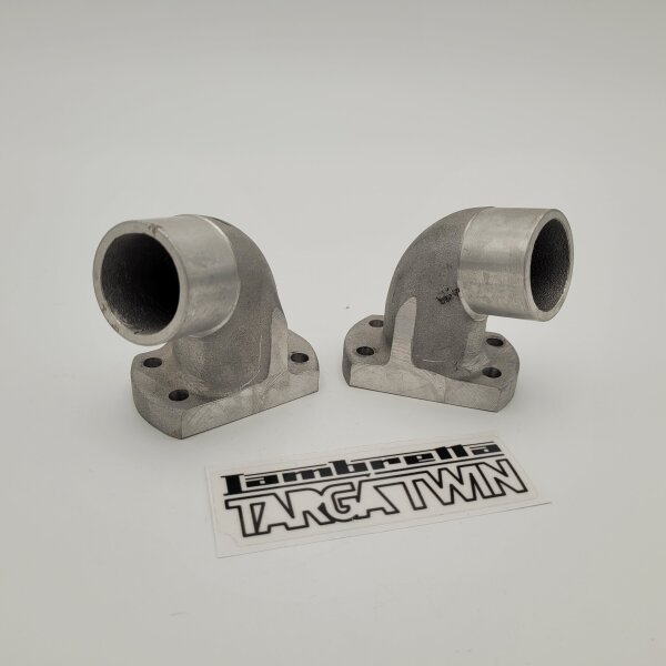 Intake manifold set 26 - 30mm carburettor Lambretta TARGATWIN 275 piston controlled