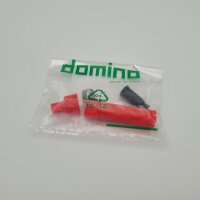 Cable splitter DOMINO 1 to 2 cables Lambretta TARGATWIN 250, 275, 275R - red