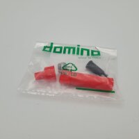 Seilzugsplitter DOMINO 1 auf 2 Seilz&uuml;ge Lambretta TARGATWIN 250, 275, 275R - rot