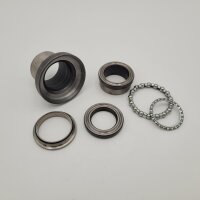 Steering head bearing set top/bottom UNI Auto for models without chrome ring - 6 pieces