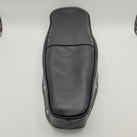 Seat cover Lambretta Series 3 genuine leather - black