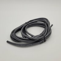 Ignition cable BGM, &Oslash;=7mm - silicone 3-layer, copper conductor 1.5mm&sup2;, up to 200&deg;C, black - 5m