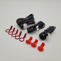 Cable set extension cable SIP speedometer for fuel tap, Blackbox 2.0, temperature sensor, 3x power thieves, 5x eyelet temperature sensor