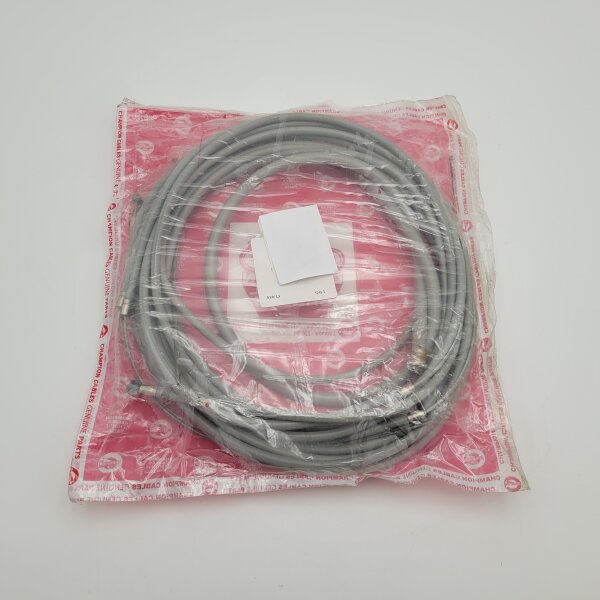 Bowden cable set/cable set Lambretta LI, LIS, SX, TV, (series 2-3), DL, GP - PTFE gray