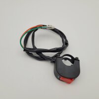 22mm Lichtschalter Motorrad Start/Stopschalter 12v  Lenkermontage - 2 Kabel
