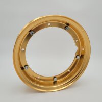 Aluminum rim Vespa 2.10-10 Tino Sacchi - gold
