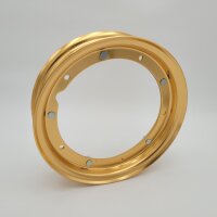 Aluminum rim Vespa 2.10-10 Tino Sacchi - gold