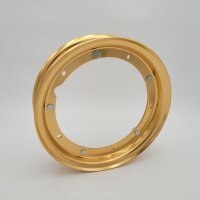 Aluminum rim Vespa 2.10-10 Tino Sacchi - gold