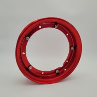 Aluminum rim Vespa 2.10-10 Tino Sacchi - red