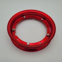 Aluminum rim Vespa 2.10-10 Tino Sacchi - red