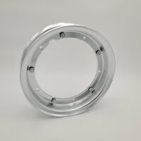 Aluminum rim Vespa 2.10-10 Tino Sacchi - silver