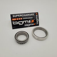 Headset set steering head bearing BGM, tapered roller bearings - Piaggio, Gilera, Vespa - bottom (2 pieces)