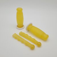 Handles and lever covers &quot;Bubble - Superflex&quot; yellow (&Oslash; 22mm/120mm)