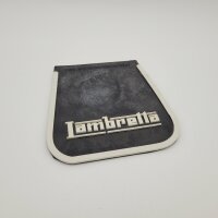 Spritzlappen mit Lambretta Schriftzug f&uuml;r Serie 1-3...