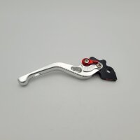 Brake lever PM TUNING Sport, Lambretta, adjustable for Grimeca brake pump - silver