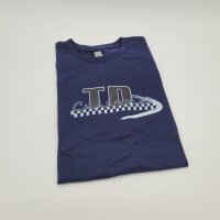 T-Shirt TD-Customs Gr&ouml;&szlig;e L - blau