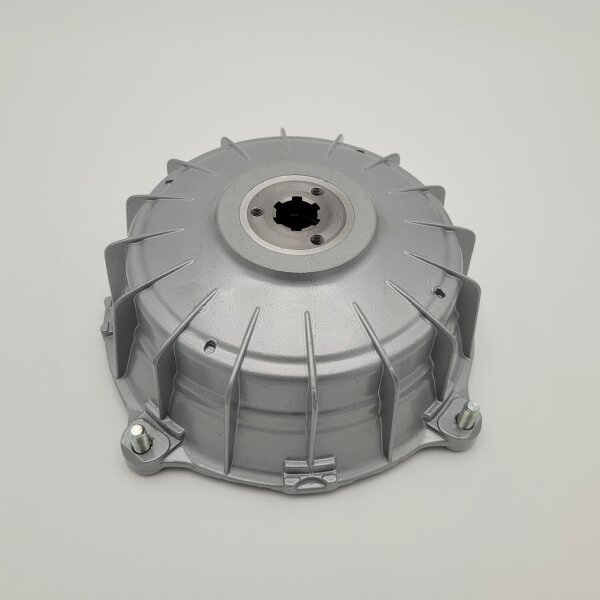 Rear brake drum FA ITALIA Lambretta - silver