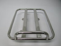 Luggage rack Spare wheel carrier Lambretta rear - stainless steel
