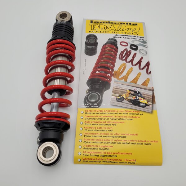 Rear shock absorber Lambretta Targaline - red