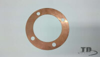 Spacer Cylinder Head TD Lambretta Smallblock 0,3mm Copper...