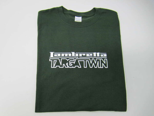 T-shirt Lambretta Targa Twin size L - green